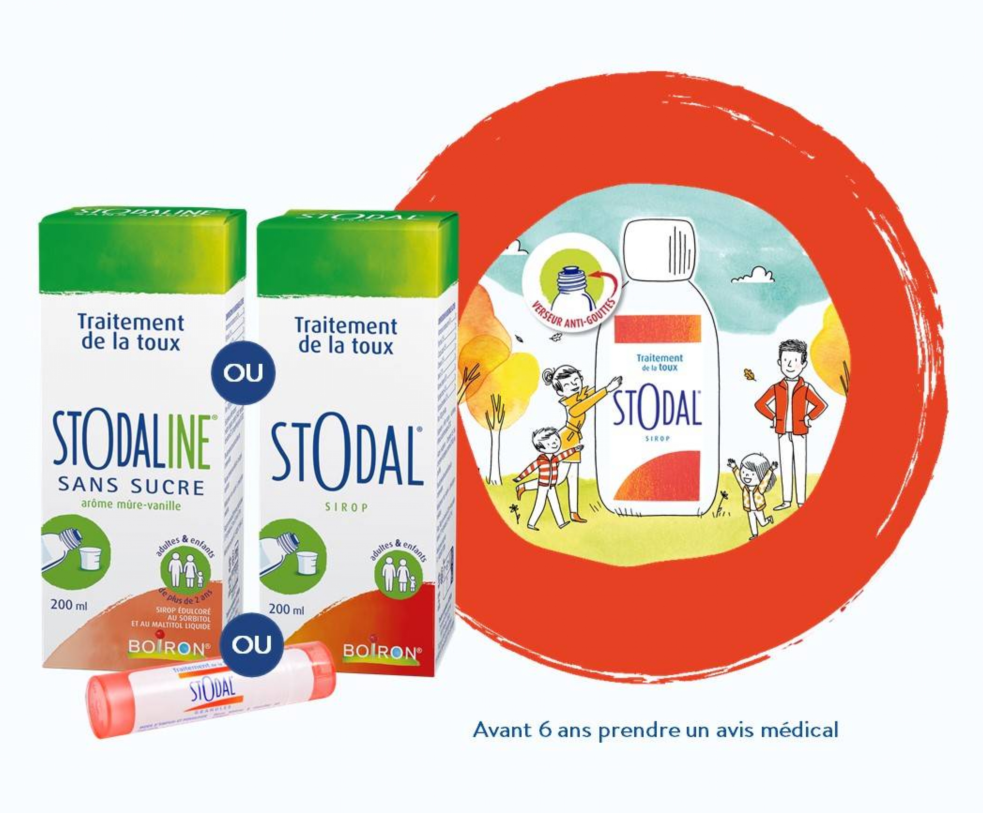 Boiron Storinyl sirop pour le rhume et la toux - Médicament homéopathique